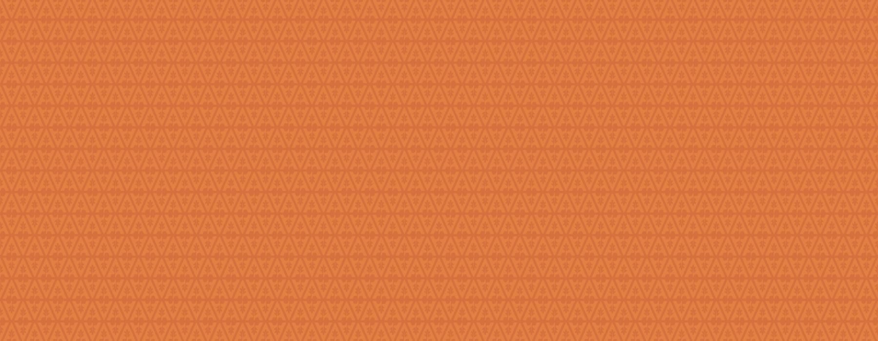 orange patterned background